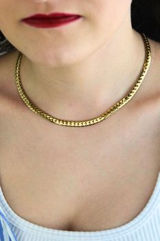 naszyjnik Nomination Italy, naszyjnik damski złoty, naszyjnik stal szlachetna, naszyjnik Ecclettica (2).jpg